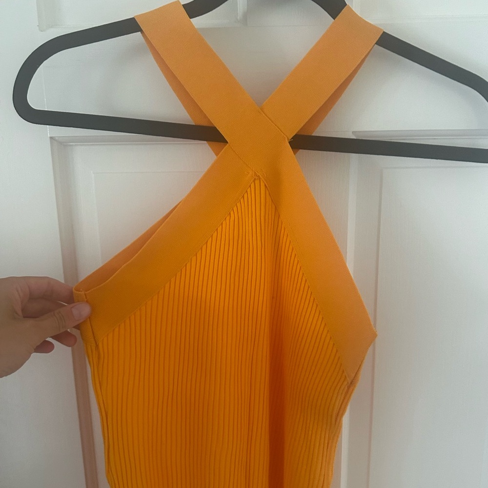 Orange Zara Dress
